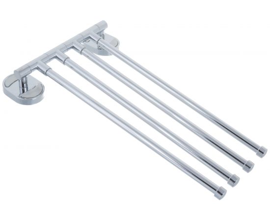 Поворотный держатель для полотенец Savol четверной, хром S-008604 23244 – изображение 7