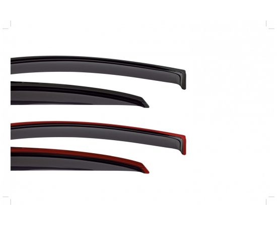 Дефлектор окон SIM Mazda CX5, 2017-, 4 штуки, темный NLD.SMACX51732 
