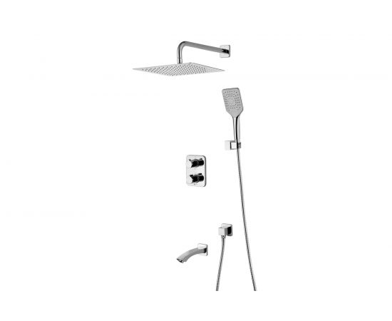 Смеситель для ванны и душа Lemark Yeti встраиваемый LM7842С 