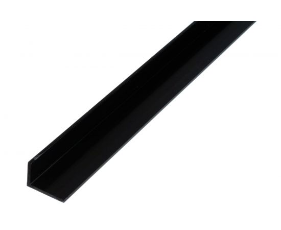 Уголок ПВХ GAH ALBERTS черный 1000х10х40х2мм, 479077 