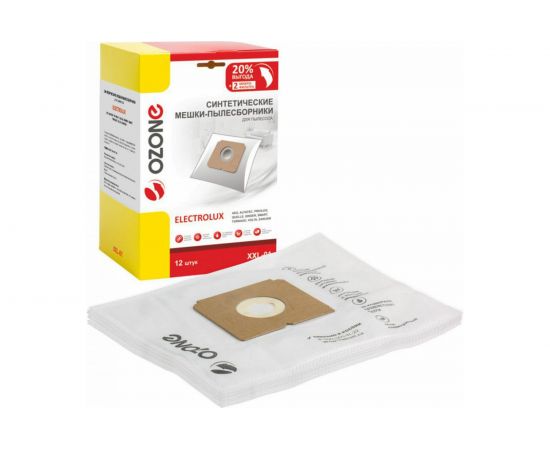Мешки-пылесборники синтетические для пылесосов SINGER, ELECTROLUX, ZANUSSI OZONE XXL-01 