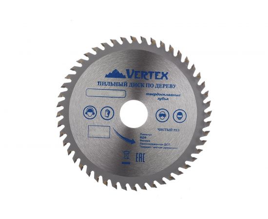 Диск пильный по дереву (200х32-30 мм; 56 зубов) Vertextools 200-56-32 