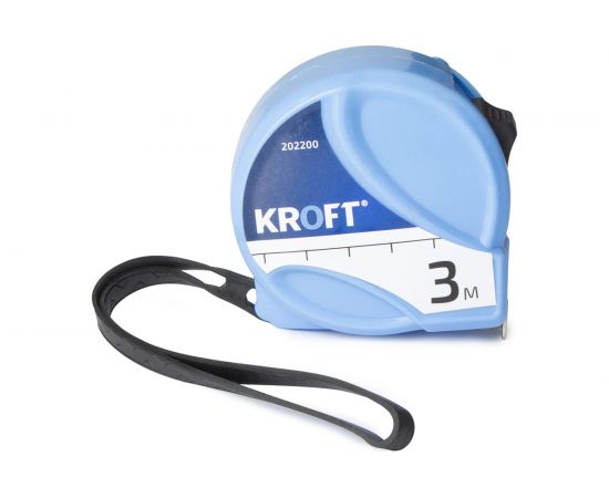 Пластиковая рулетка KROFT 3 м, 16 мм LM202200 