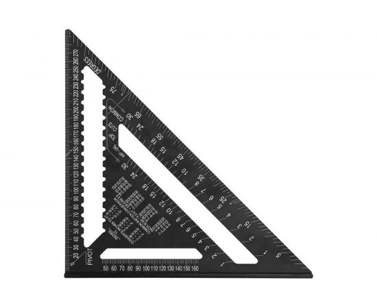 Алюминиевая треугольная линейка DEKO DKM12-17-12 041-0262 