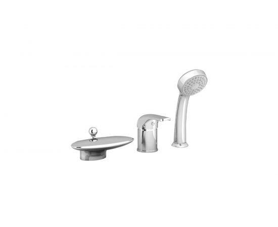 Смеситель RAVAK врезной, каскадный, для ванны RS 025.00 Rosa X07P003 00000018502 