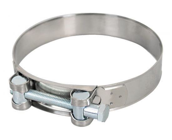 Силовой хомут из нержавеющей стали KRAFT W2, 113-121 мм, уп. 5 шт. KT 880534 