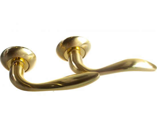 Дверная ручка (латунь матовая) PUERTO AL 504-08 SB 