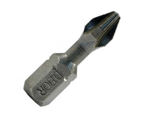 Биты фрезерованные (20 шт; Ph2; 25 мм; Torsion) D.BOR D-T-PH02-025-020 