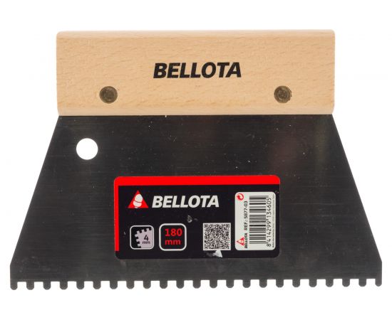 Шпатель-гребёнка Bellota зубчатая 587703 – изображение 2
