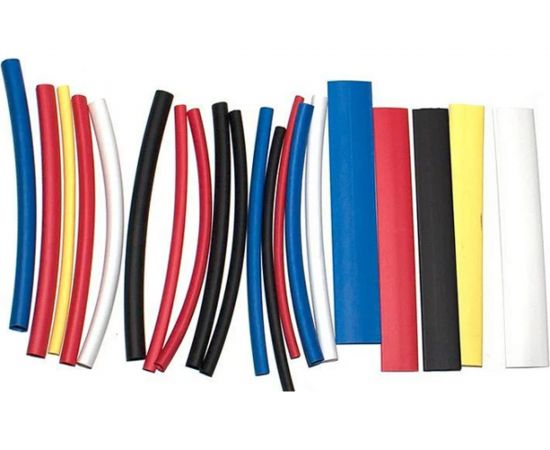 Термоусадочная трубка DolleX набор 20 шт., 3 - 10 мм, разноцветные TT-020 – изображение 2