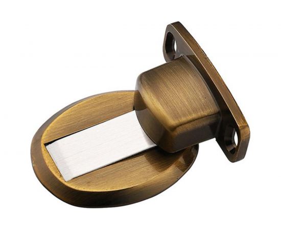 Дверной ограничитель магнитный, скрытой установки, Brante античная бронза 606786 – изображение 2