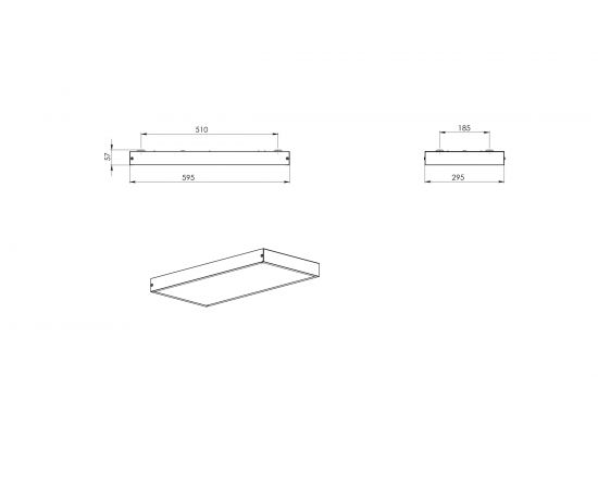 Светодиодный светильник Delta-Svet DL78-08-295х595 6000120 – изображение 2