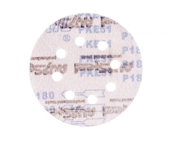 Круг шлифовальный самоклеющийся (5 шт; 125 мм; P180; 8 отверстий) AV Steel AV-821618 – изображение 2
