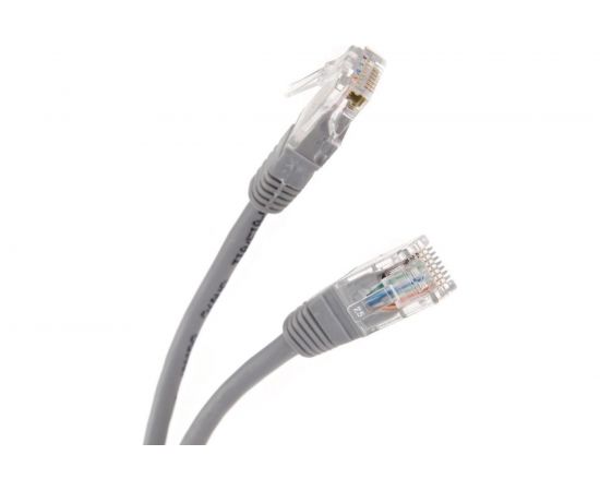 Литой патчкорд Telecom UTP, категория 5е, 15,0м, серый NA102--15M – изображение 3