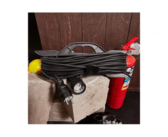 Удлинитель шнур на рамке REXANT КГ 3х1.5, 30 м, морозостойкий, с/з, 16 А, 3500 Вт, IP44 11-7079 – изображение 3