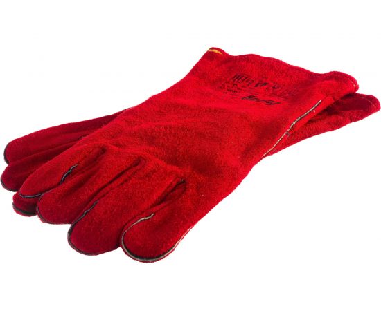 Сварочные краги на подкладке FUBAG FWGN 10R, красные 641180 – изображение 3