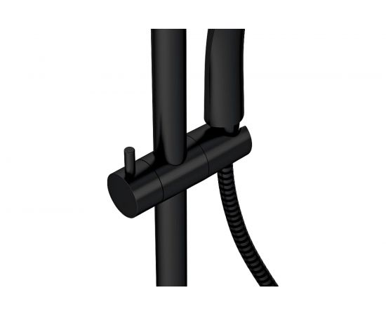 Душевая система Cersanit BRASKO BLACK с термостатом 63112 – изображение 3