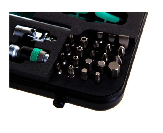 Набор трещоток Zyklop Speed WERA 8100 SA 2 1/4" с насадками 42 шт. 003533 – изображение 4