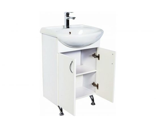 Напольная тумба с раковиной Orange Роса белый глянец Ro-60TUW+RA – изображение 4