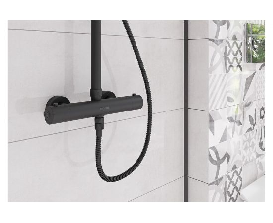 Душевая система Cersanit BRASKO BLACK с термостатом 63112 – изображение 5