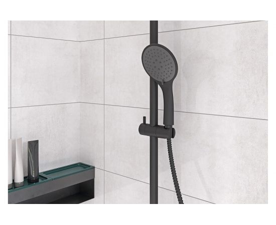 Душевая система Cersanit BRASKO BLACK с термостатом 63112 – изображение 6