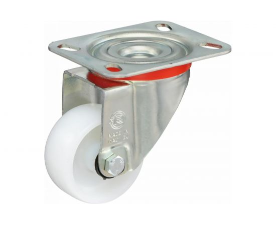 Колесо с вращающейся опорой и пластиной крепления (65 мм; 120 кг) Tellure rota 684500 – изображение 8