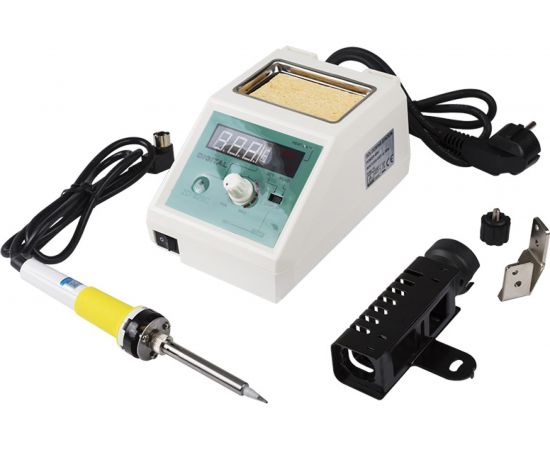 Паяльная станция с разрывом и дисплеем 150-480С 220В 48Вт REXANT ZD-929C JTL-01 12-0155 – изображение 9