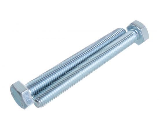 Болт Стройметиз полная резьба DIN933 М10х90, класс прочности 5.8, цинк 10 шт. 3012158 