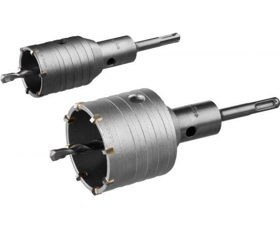 Набор коронок по бетону с оснасткой в кейсе Профессионал (50, 68 мм) ЗУБР 29185-H2-1 