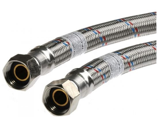 Подводка для воды TР-сантехника Гигант, нержавеющая сталь, 120 см, в/в 1 26469 