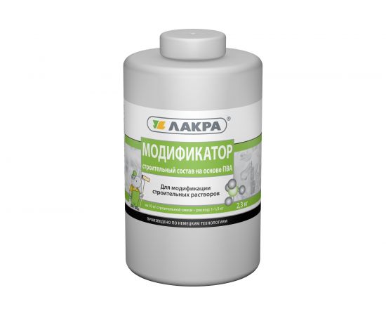 Строительный состав на основе ПВА ЛАКРА ""Модификатор"" 2,3 кг Л-С 90002551479 
