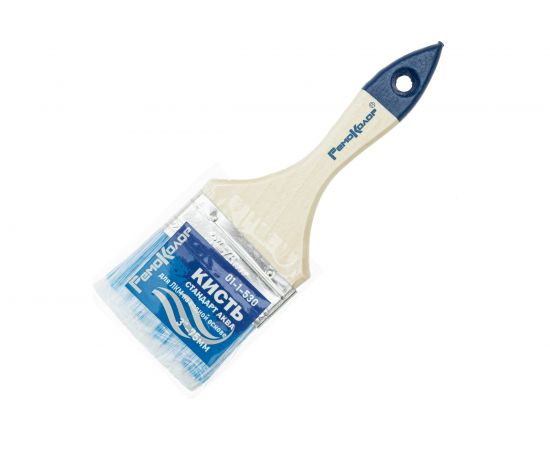 Плоская кисть РемоКолор Стандарт Аква, 3-75 мм, 01-1-530 