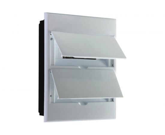 Распределительный встраиваемый щит KRANZ на 24 модуля ЩРВ-П-24 IP41 пластик белый KR-11-0225 