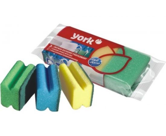 Профилированные губки YORK 3 шт. 031010 