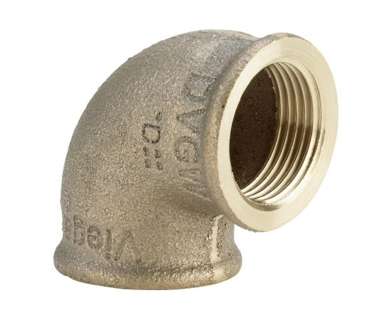Угол Viega, 90, ВВ, 1"", бронза RX 269234 