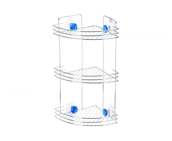 Угловая трехъярусная полка Рыжий кот W2672С Бриллиант 310779 