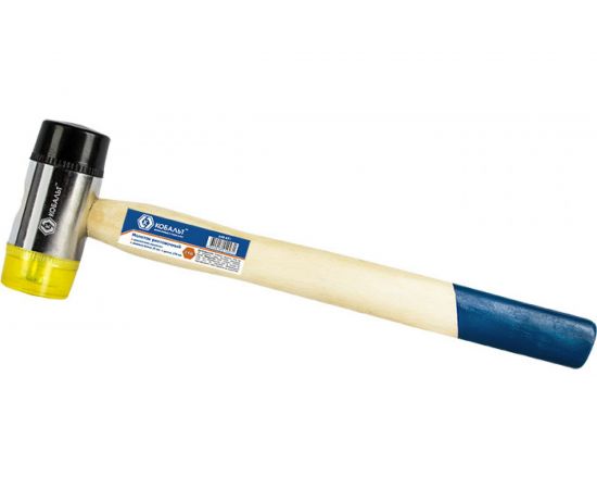 Рихтовочный молоток (35 мм, деревянная рукоятка) КОБАЛЬТ 249-471 