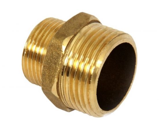 Переходной ниппель LEXLINE 1 1/4-3/4 нар/нар., латунь 32-20 Украина 512229 