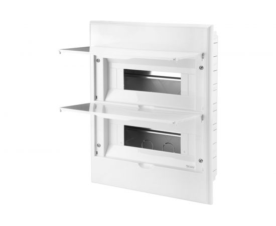 Распределительный встраиваемый щит KRANZ на 24 модуля ЩРВ-П-24 IP41 пластик белый KR-11-0225 – изображение 2