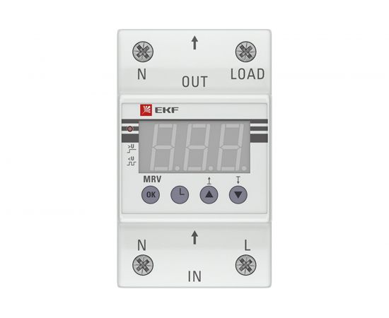 Реле напряжения с дисплеем EKF MRV, 63A PROxima MRV-63A – изображение 2