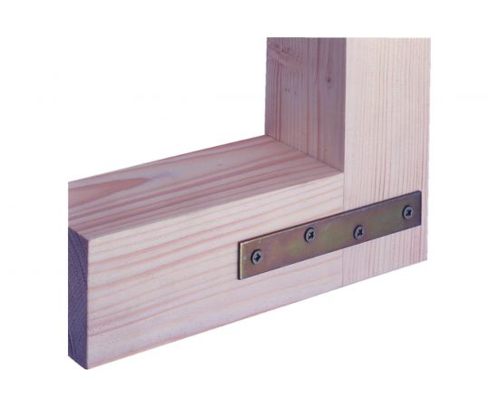 Планка GAH ALBERTS оцинкованная, 80x15 мм 339265 – изображение 2