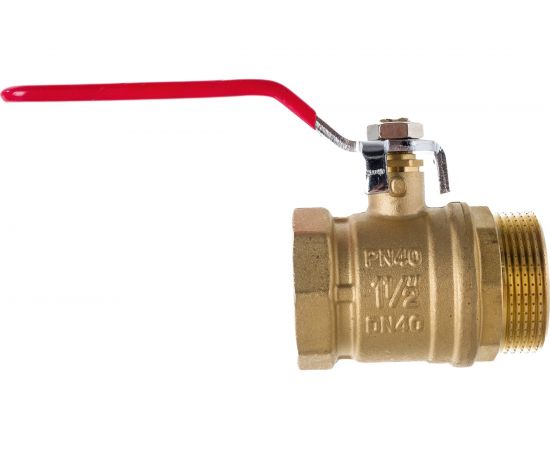 Шаровой кран ProfECO 1 1/2 ВР-НР, муфтовый, ручка, Ду40, Ру40 11Б27п1 PE-112FML – изображение 2