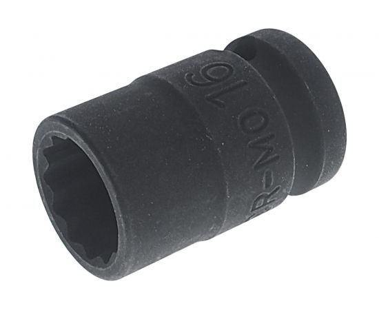 Головка торцевая ударная 12-гранная (1/2""; 16 мм; 38 мм) JTC 443916 – изображение 2