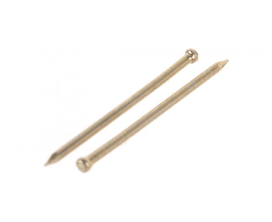 Финишные латунированные гвозди Профикреп пакет, 1,4х30 40 шт 111973 – изображение 2