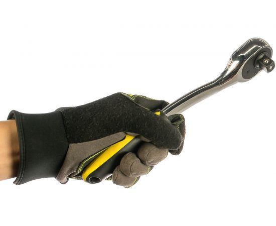 Трещотка с изогнутой резиновой ручкой ЭВРИКА 1/2 72-зубцовая ER-51272 – изображение 2