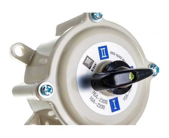 Пакетный переключатель EKF PROxima ПП 3-16/Н2 М2 пл. IP56, SQ pp-3-16-4 – изображение 3