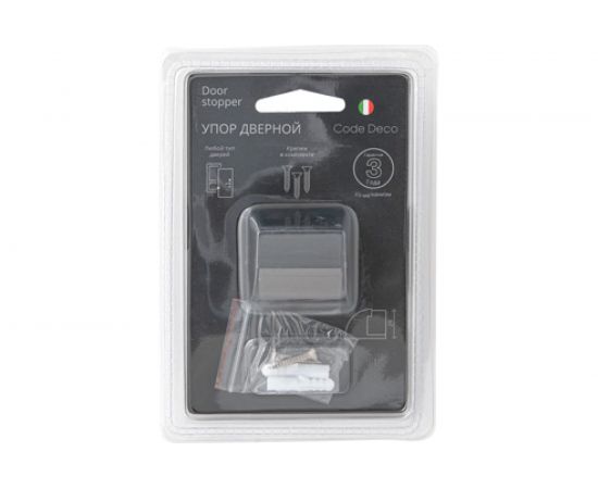 Упор дверной Code Deco DS-0020-GRF 31358 – изображение 3