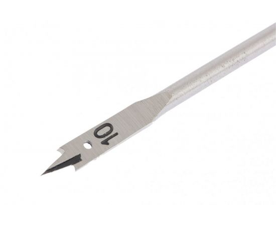 Сверло по дереву перовое (10 мм; 6-гранный хвостовик) MATRIX 70404 – изображение 3