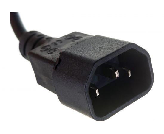 Кабель питания 5bites IEC-320-C13 UPS - IEC-320-C14, 220V, сечение 3x0.75мм2, 3м PC107-30A – изображение 4
