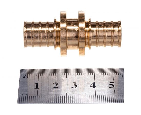 Равнопроходная муфта Rehau 20 20 бронза RX 13777131001 – изображение 5